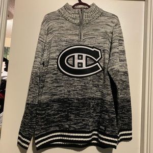 NHL MONTREAL CANADIENS KNITTED SWEATER